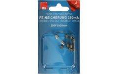 Max Hauri | Feinsicherung 250mA 250V 5x20mm | flink, 5 Stk.