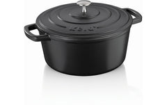 Kela, Bräter Calido rund 26 cm, Schwarz