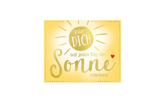 Depesche | Wunscherfüller Soundbox Sonne | 9.5x11.2x3.5cm, Karton