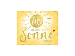 Depesche | Wunscherfüller Soundbox Sonne | 9.5x11.2x3.5cm, Karton