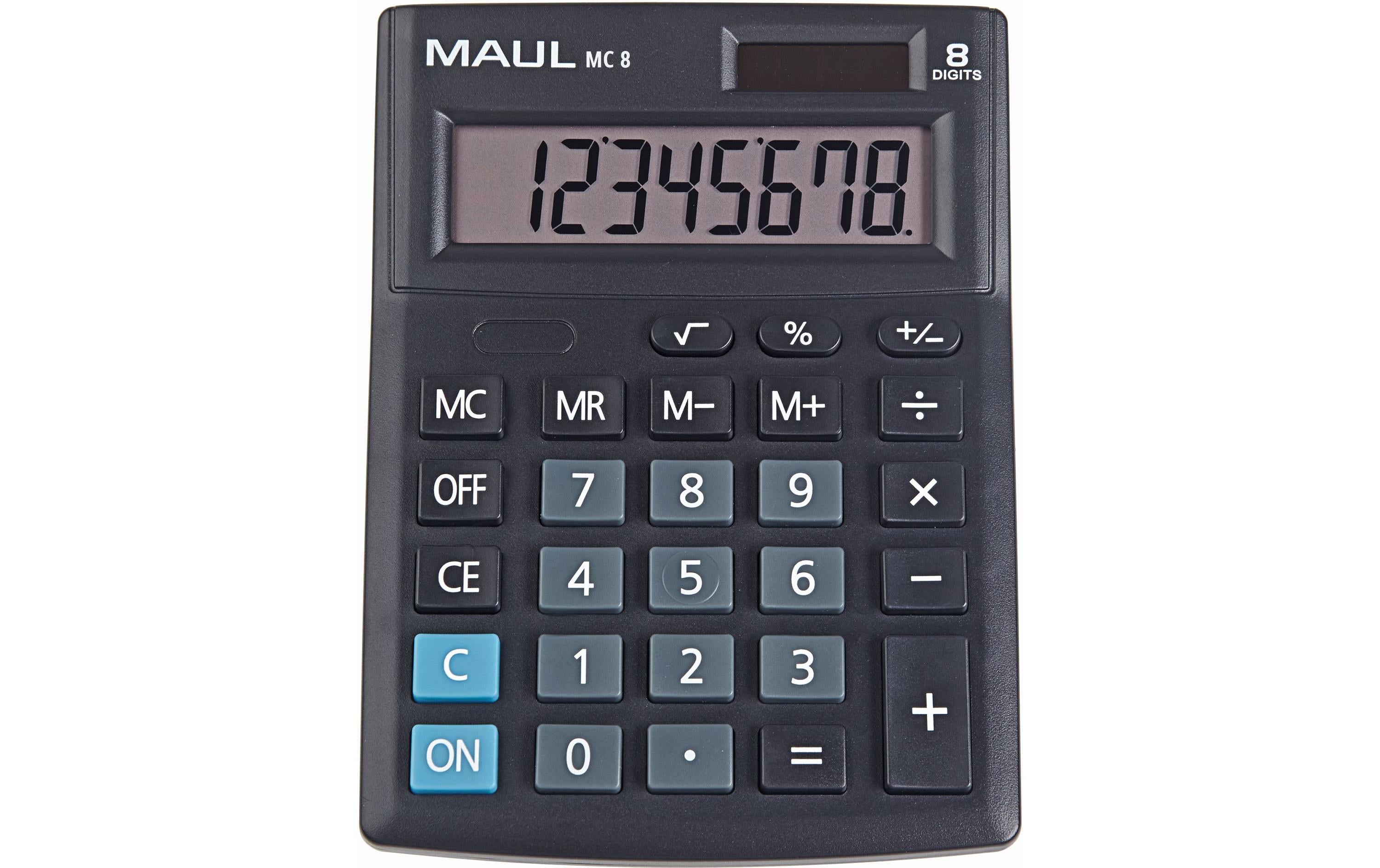 Maul Tischrechner MC8