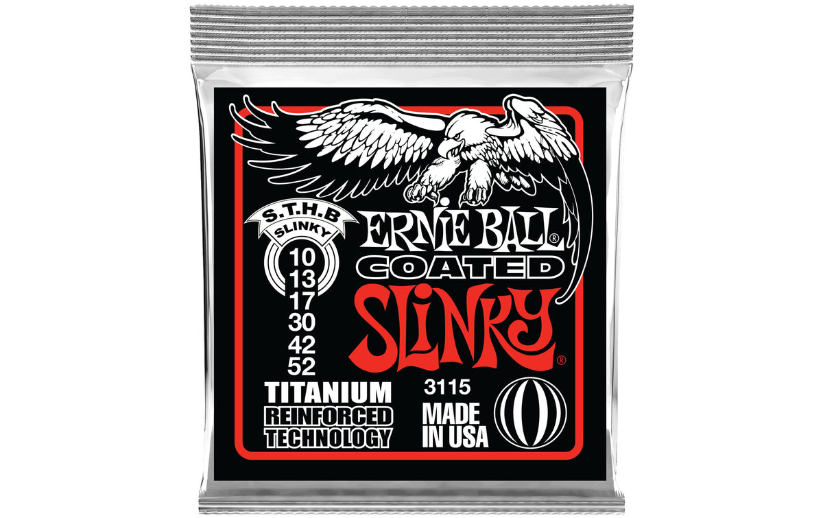 Ernie Ball 3115 Slinky Coated Titanium