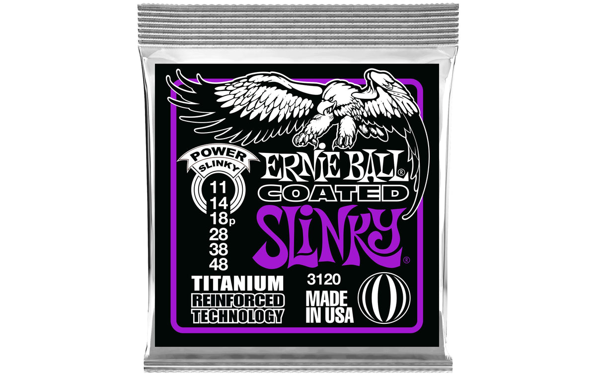 Ernie Ball 3120 Slinky Coated Titanium