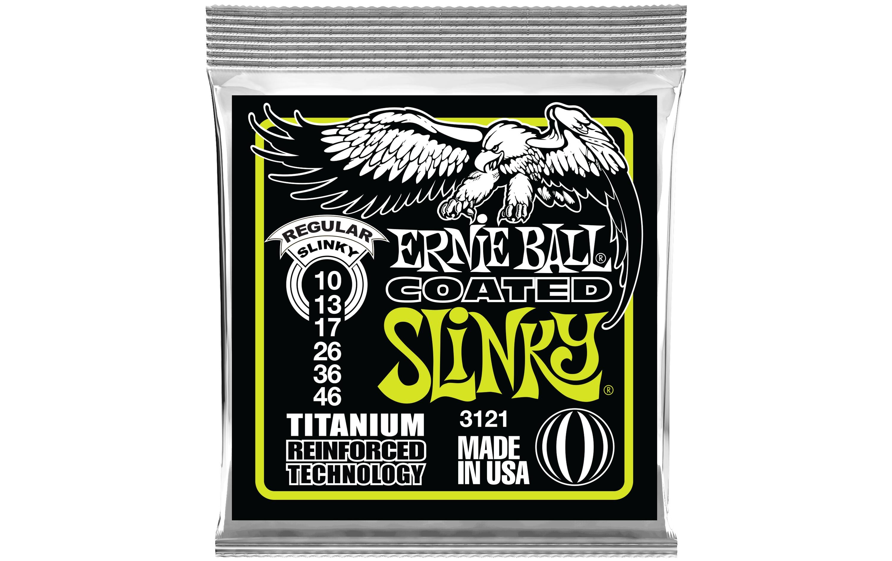 Ernie Ball 3121 Slinky Coated Titanium