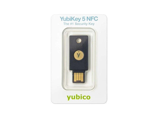 Yubico | YubiKey 5 NFC Firmware 5.8 | USB-A, IP68, NFC, FIDO2,FIDO U2F,OTP