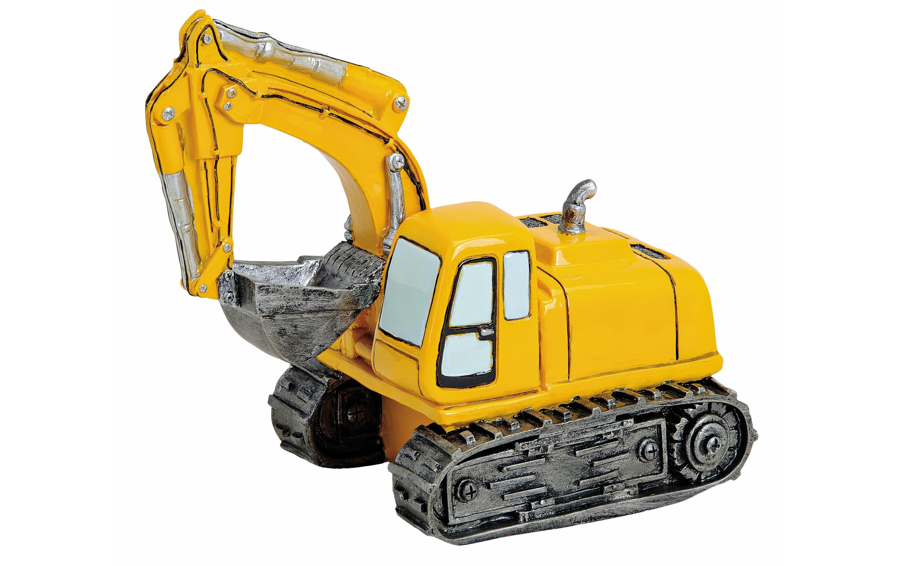 Spardose Bagger aus Poly
