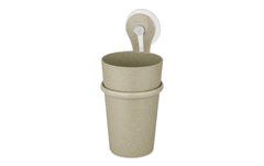 Koziol, Zahnputzbecher Loop 300 ml, Beige/G