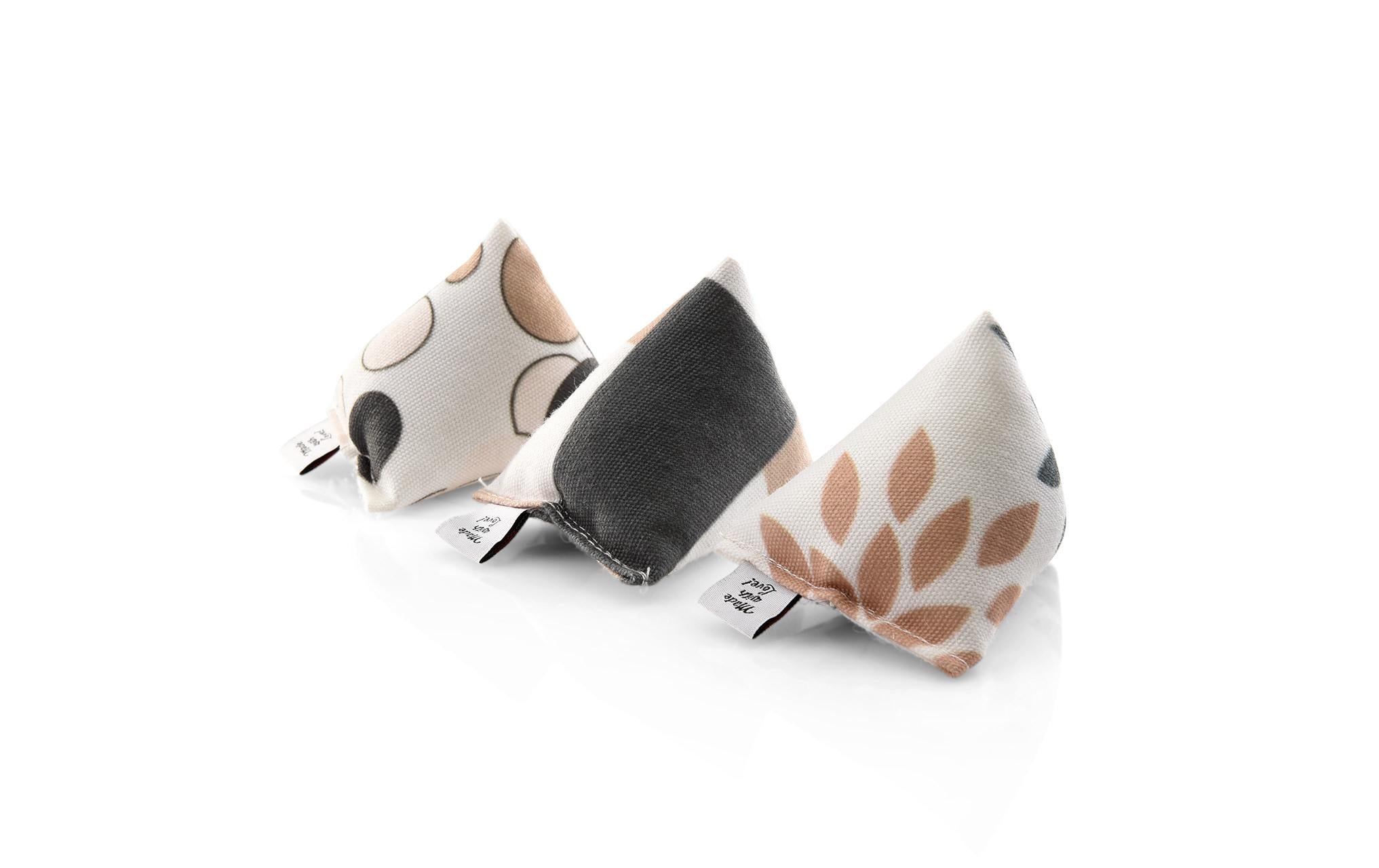 CanadianCat 3 Minipyramiden beige