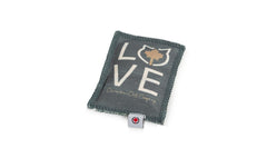 CanadianCat Spielkissen Love dunkelgrau