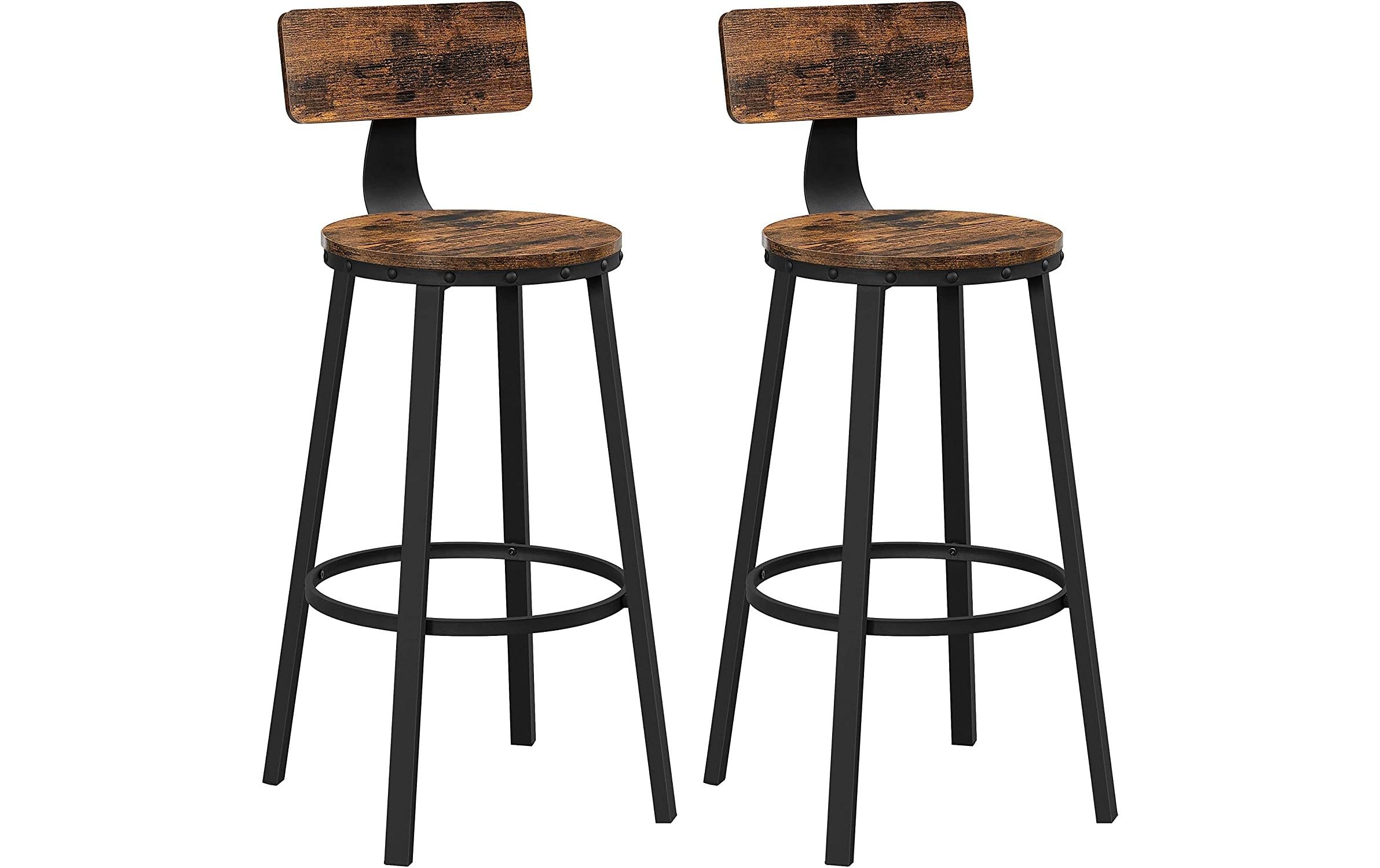 Vasagle Barhocker, 2er Set, Sitzhöhe 73.2cm