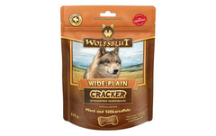 Wolfsblut, Snack Cracker Wide Plain, 225 g