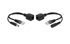 Delock | Passiv PoE Injector/Splitter Set | benötigt Netzteil 9-57Volt mit 5,5mm/2,1mm