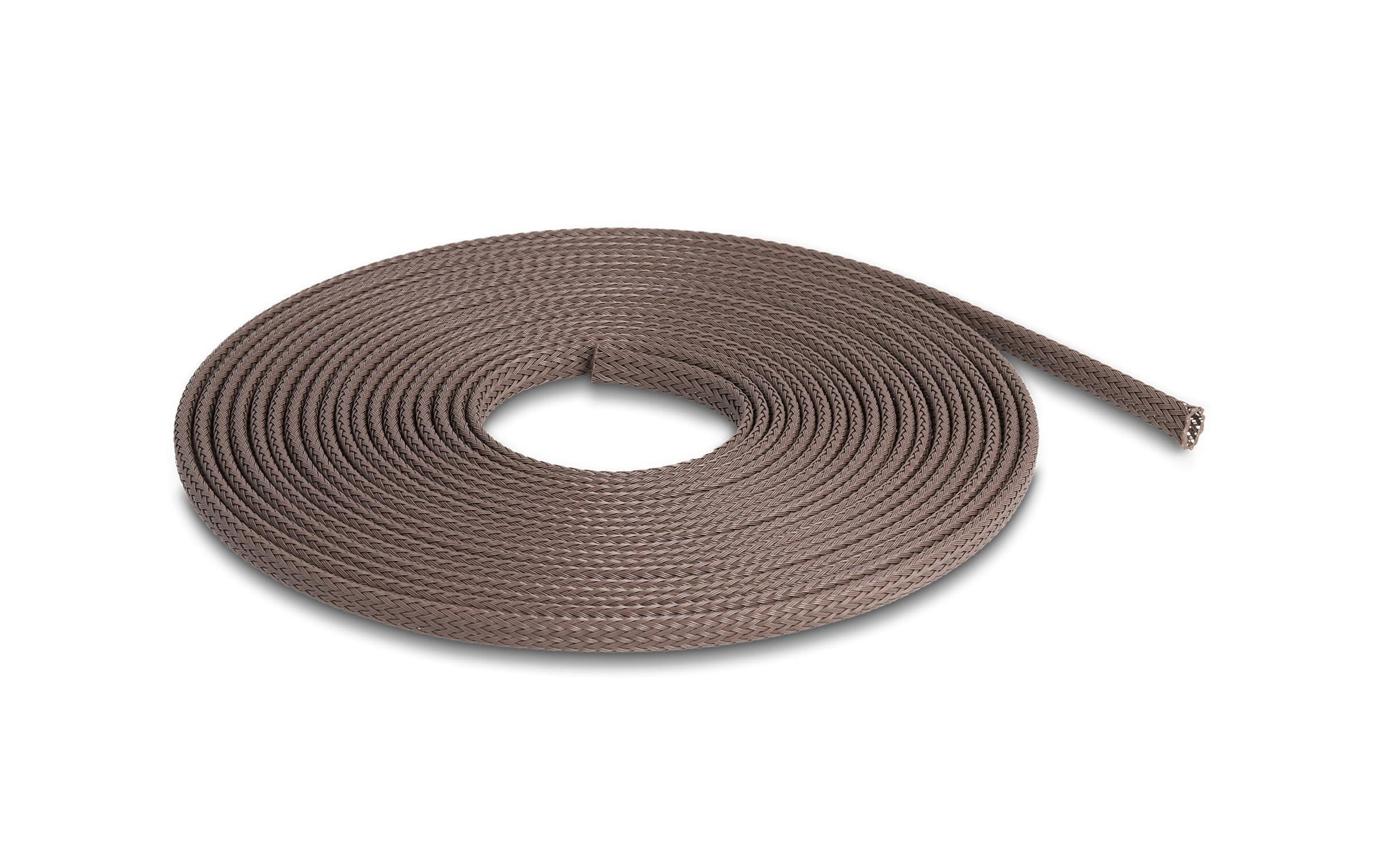 Delock, Geflechtschlauch nagerfest, 5 m x 6