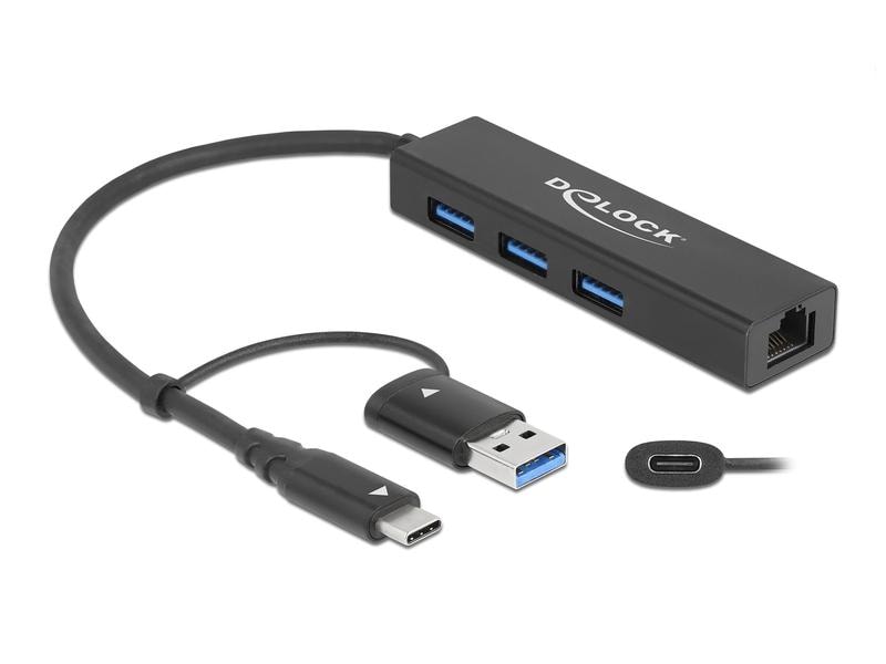 Delock | USB 3.2 Hub 64149 | 3 Port USB 3.2 Gen 1 Hub