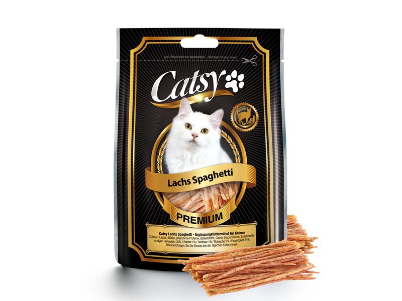 Catsy | Lachs Spaghetti | 50g