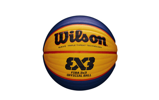 Wilson | Basketball FIBA 3x3 Game | Cat. Silber, Grösse: 6, Blue / Yellow