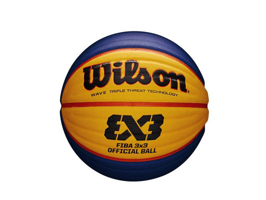 Wilson | Basketball FIBA 3x3 Game | Cat. Silber, Grösse: 6, Blue / Yellow