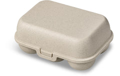 Koziol | Eierbox To Go mini | 17 cm x 11.8 cm, Sand