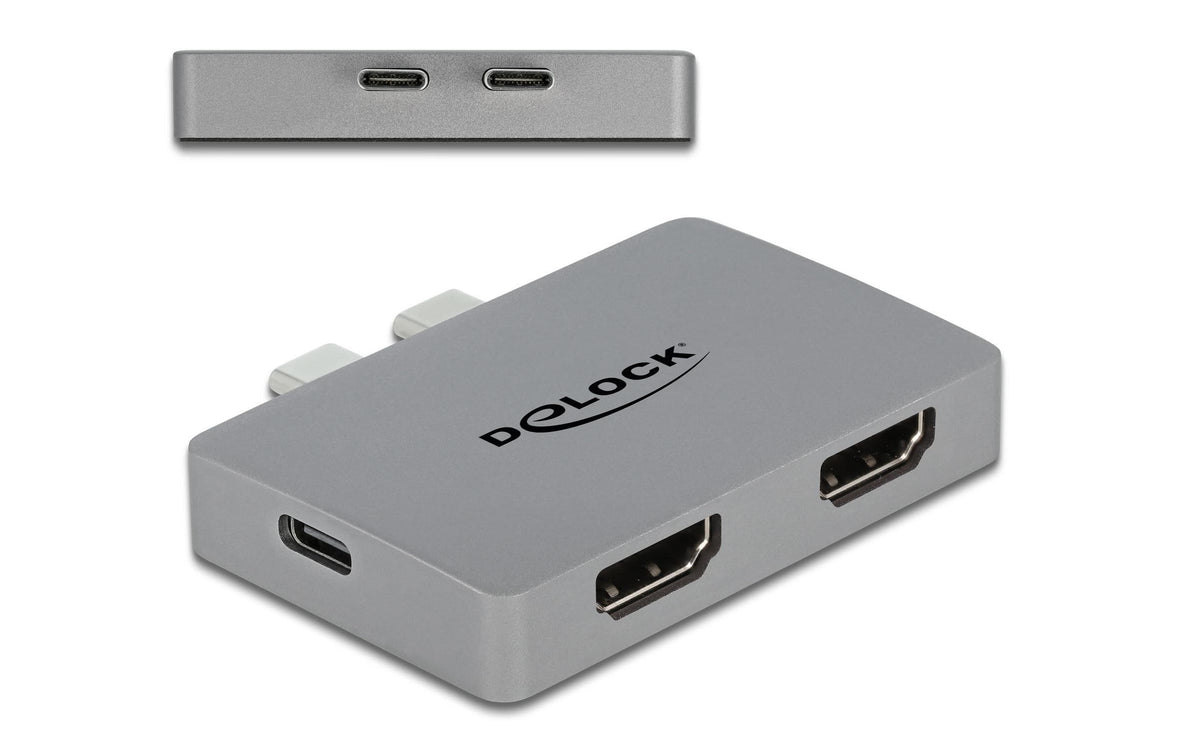 Delock Thunderbolt3 - 2xHDMI 4K60Hz Adapter