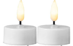 Star Trading LED Teelicht 2er Pack Flamme