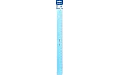 Pelikan Lineal mit Tuschkante blau