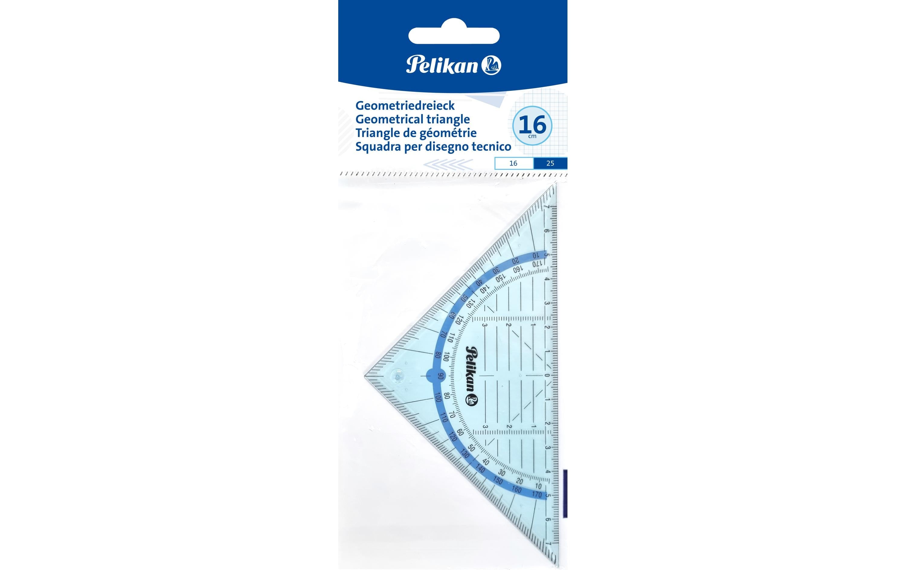 Pelikan Geodreick mit Tuschkante blau
