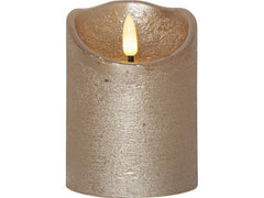 Star Trading | LED-Kerze Flamme Rustic, Ø 7. | 0.06W, IP20, Gold