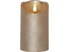 Star Trading | LED-Kerze Flamme Rustic, Ø 7. | 0.06W, IP20, Gold