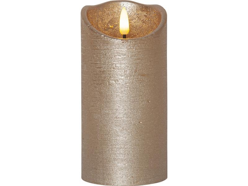 Star Trading | LED-Kerze Flamme Rustic, Ø 7. | 0.06W, IP20, Gold