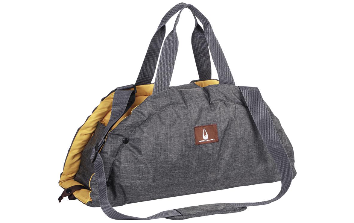 Nobby Tasche SHELLY grau-senf
