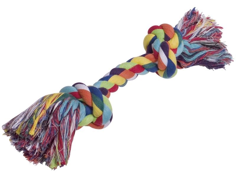 Nobby | Knotenseil bunt 390g, 2 Knoten | ca.40cm