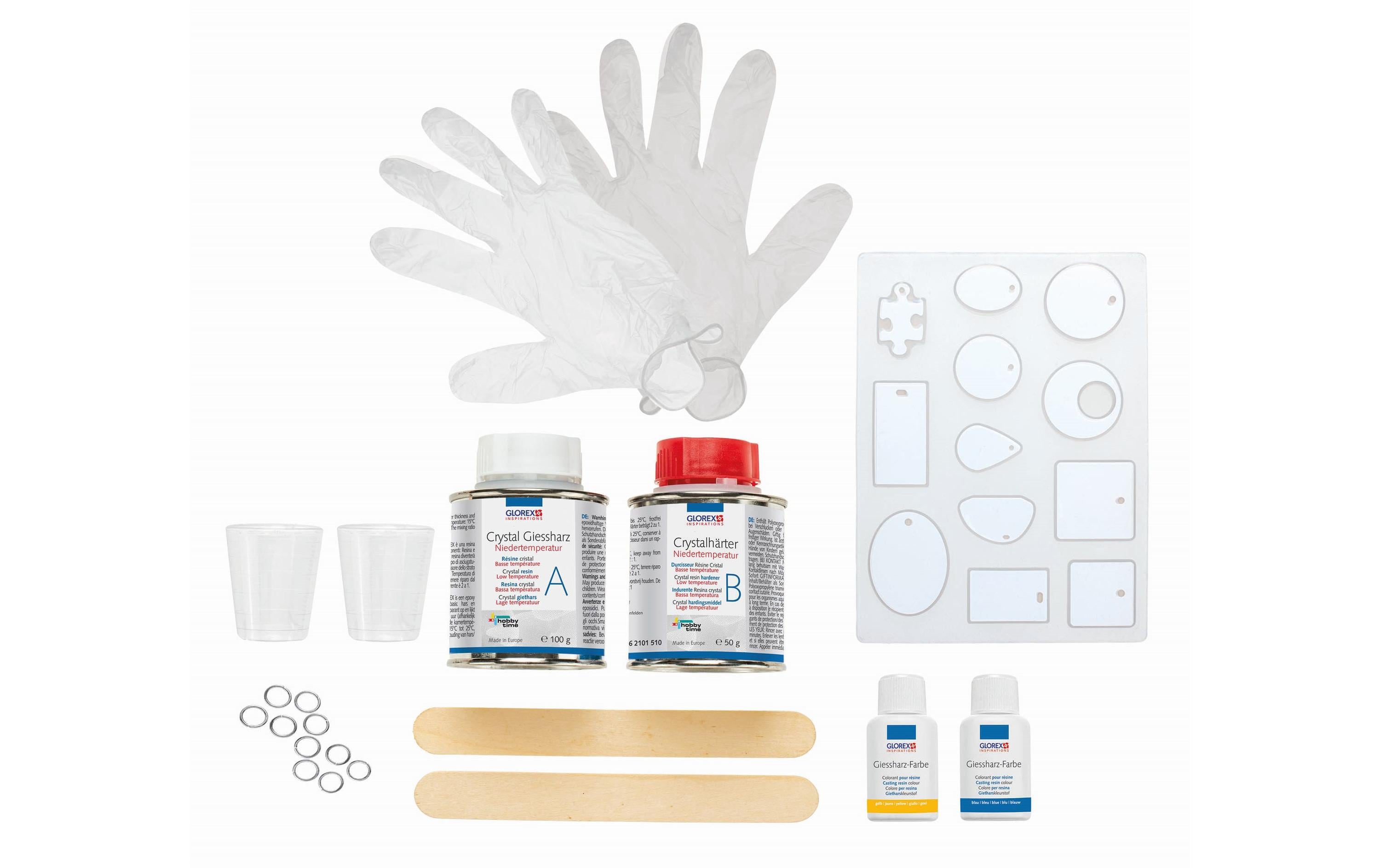 Glorex Crystal-Giessharz Starter-Set