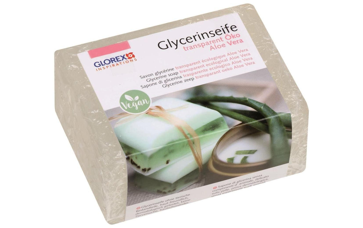 Glorex Glycerin-Seife Öko mit Aloe Vera