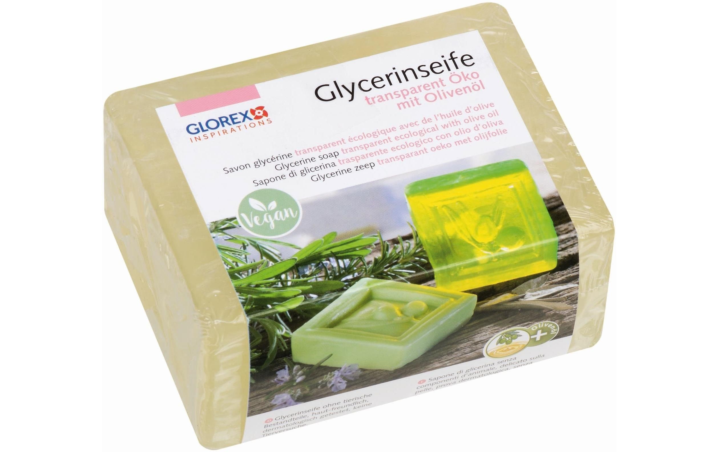 Glorex Glycerin-Seife Öko mit Olivenöl