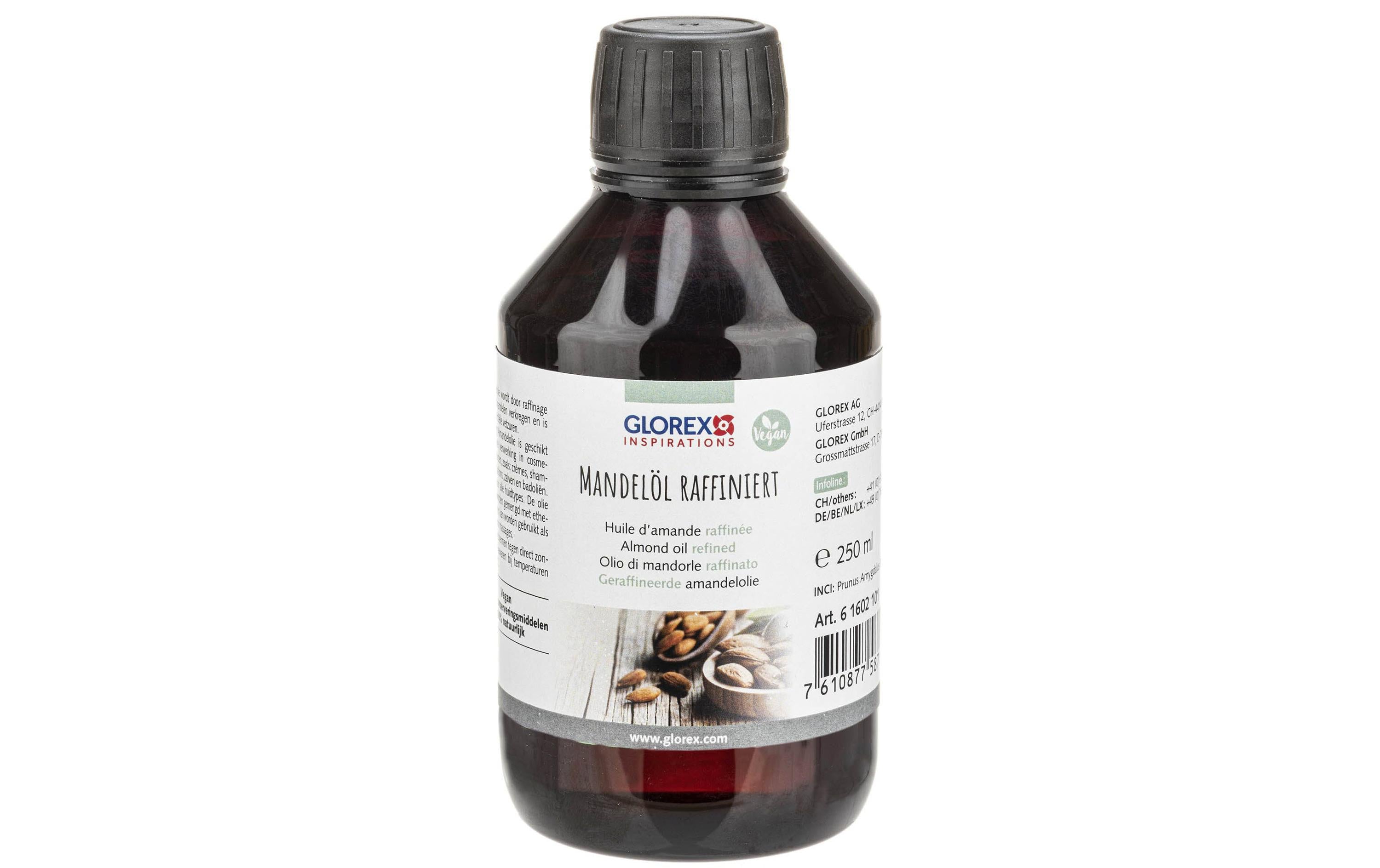 Glorex, Kosmetiköl Mandel raffiniert 250 ml