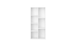 Vasagle Bücherregal, Weiss, 7 Fächer