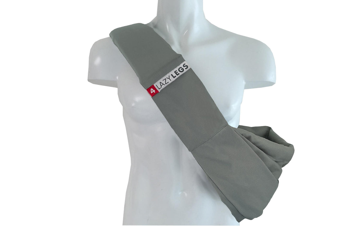 4Lazylegs Tragetuch Canvas Mineral Grey S