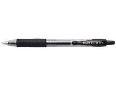 Pilot | Gelschreiber G-2 | 0.7 mm, Schwarz