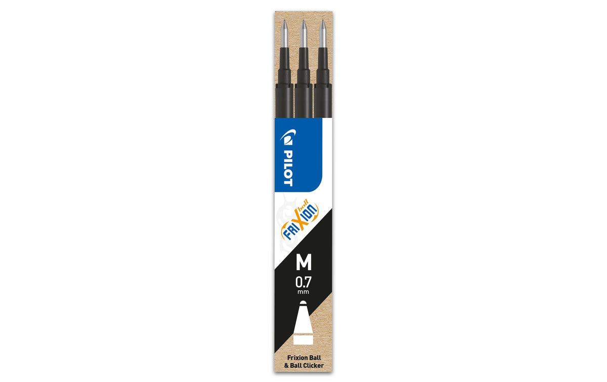 Pilot, Patrone Frixion Refill 3 Stück, Schw