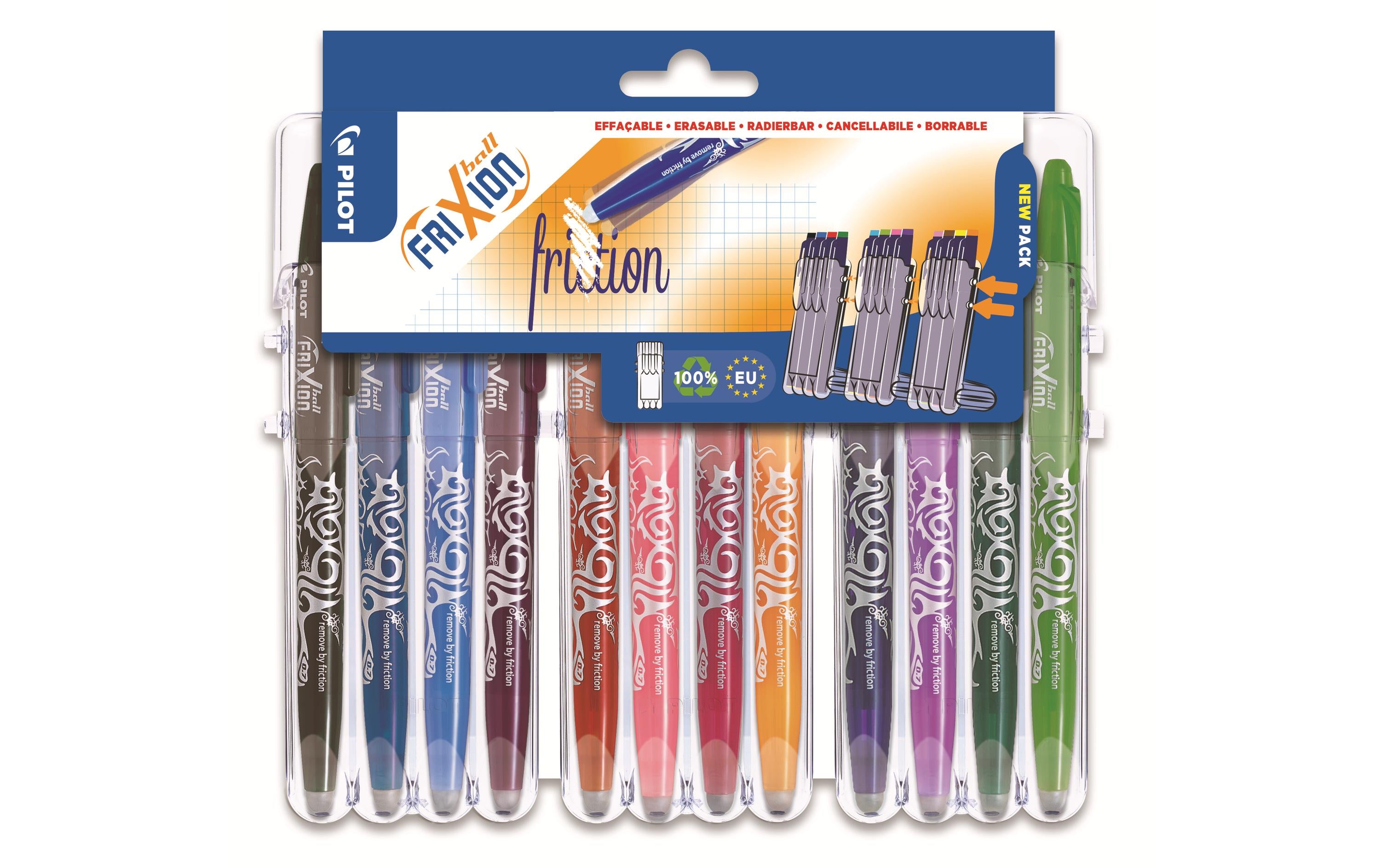 Pilot Rollerball FriXion Ball Set2Go x12