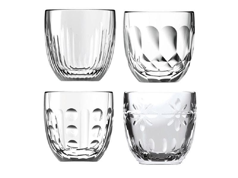 La Rochère | Espressotassen Troquet 1dl | 4er Set, H:6.3cm, D:6.2cm