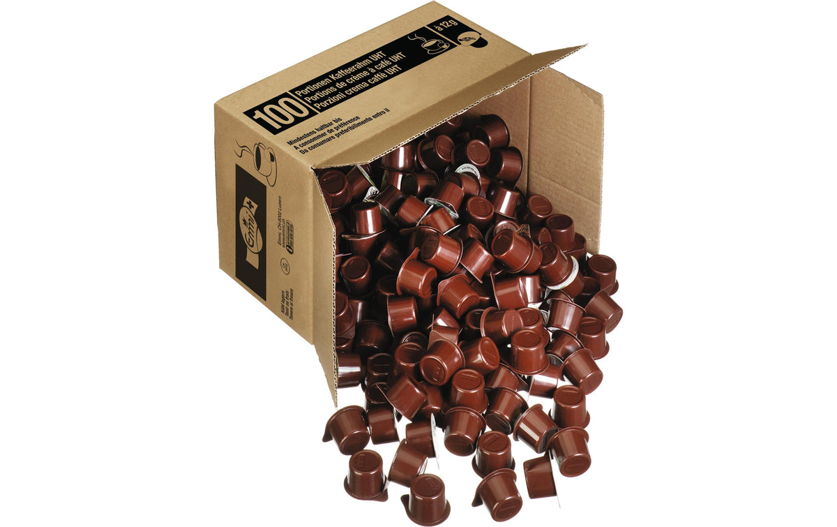 Emmi Milch, Kaffeerahm Portionen 100 x 12 m