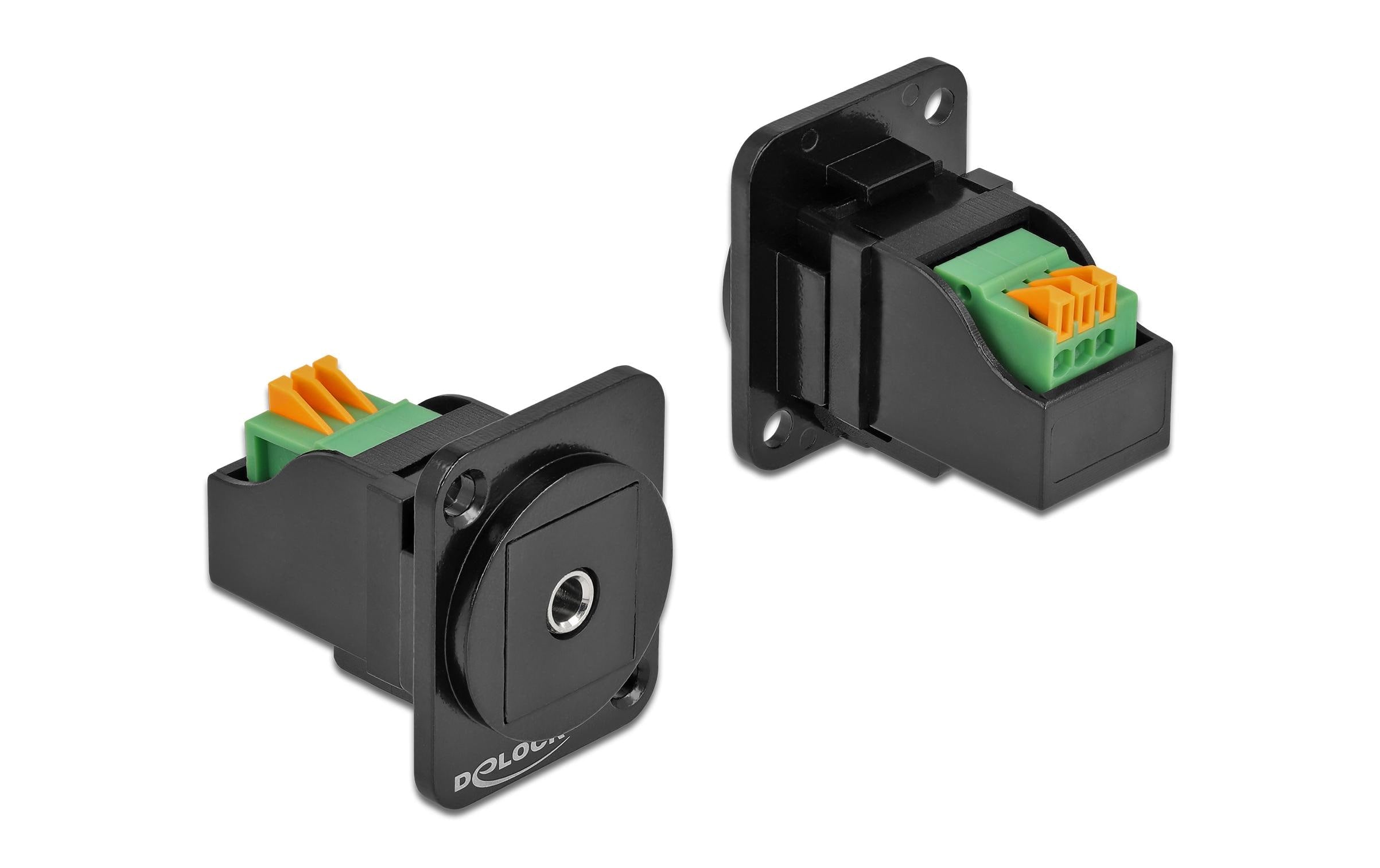 Delock Keystone Modul: 3.5mm 3 Pin