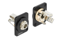 Delock Modul: D-Typ 6.35mm 3 Pin