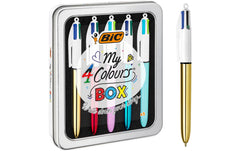 Bic 4 My Colours Box Kugelschreiber