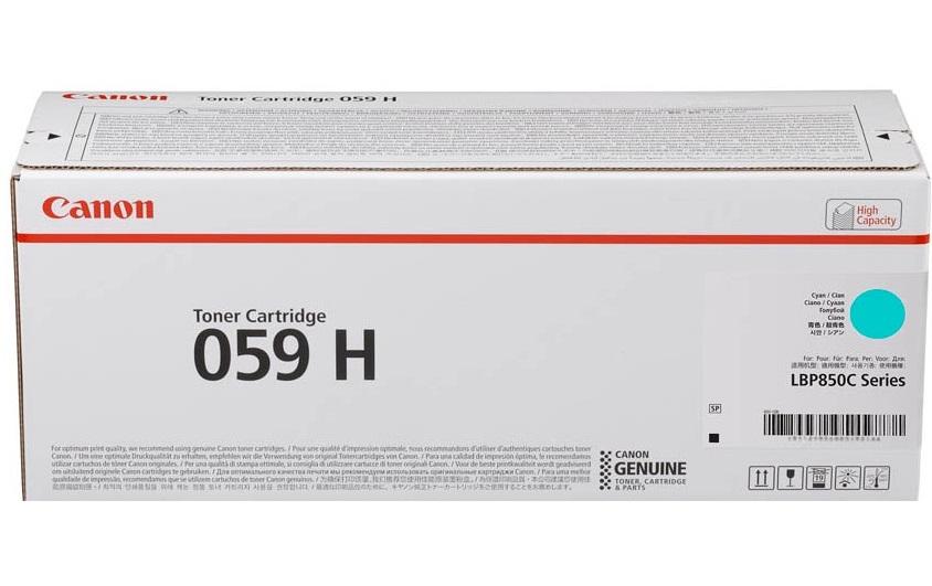 Canon, Toner 059 H Cyan