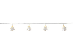 Star Trading | Lichterkette Izy Tanne | inkl. LED WW, exkl. Batterie 2x AA, IP20
