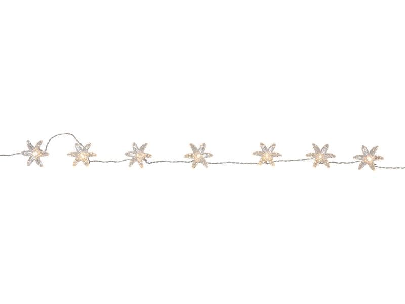 Star Trading | Lichterkette Izy Stern | inkl. LED WW, exkl. Batterie 2x AA, IP20