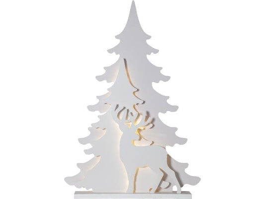 Star Trading | Tisch Dekoration Grandy | 11 cm x 110 cm x 77 cm, 56 LEDs, Indoor