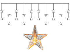 Star Trading | Sternenlichtervorhang | IP20, Warmweiss, 20 LED